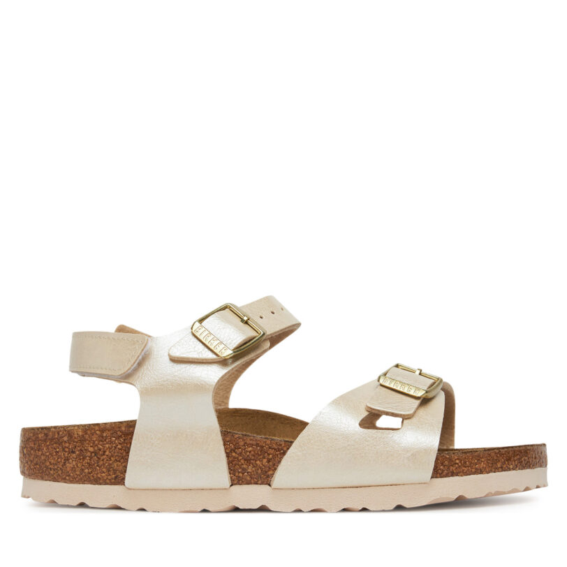 Сандали Birkenstock Rio As Kids 1029570 D Златист цвят на ниска цена