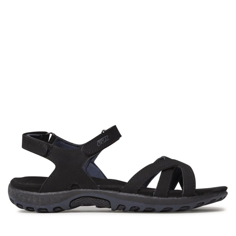 Сандали CRUZ Highcliff W Sandal CR161742 Черен цвят на ниска цена