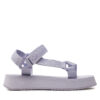 Сандали Calvin Klein Jeans Sandal Velcro Webbing In Mtl YW0YW01480 Виолетов цвят на ниска цена