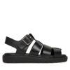 Сандали Calvin Klein Jeans Sq Molded Sdl Fisherman Mg Wn YW0YW01700 Черен цвят на ниска цена