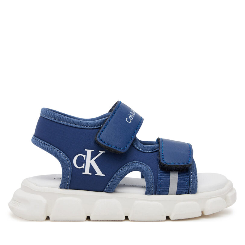 Сандали Calvin Klein Jeans V1B2-83020-1591 Син цвят на ниска цена