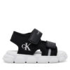 Сандали Calvin Klein Jeans V1B2-83020-1591 Черен цвят на ниска цена