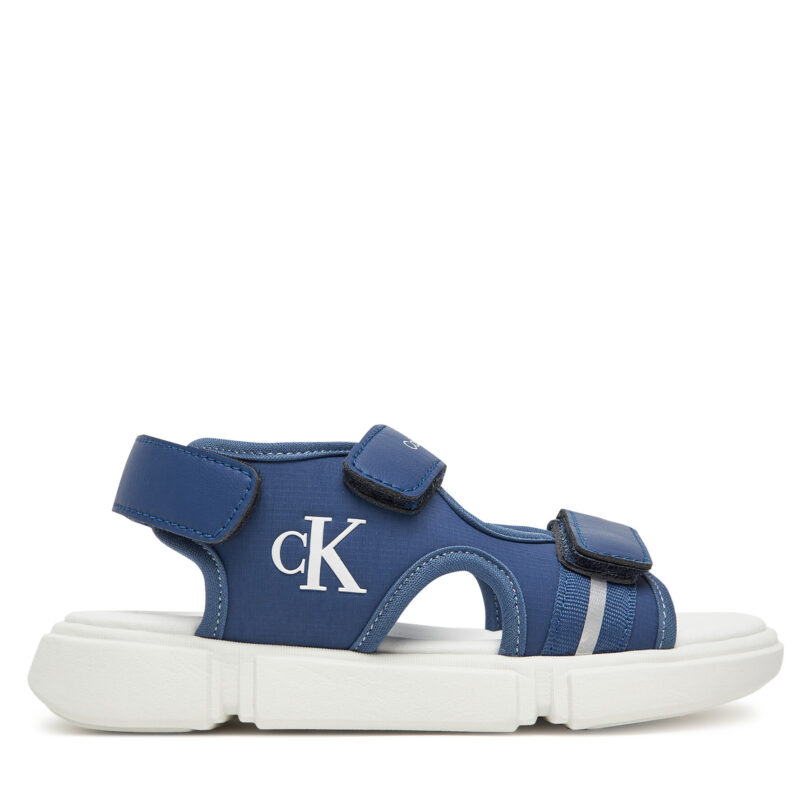 Сандали Calvin Klein Jeans V3B2-83023-1591 S Син цвят на ниска цена