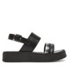 Сандали Calvin Klein Jeans V4A2-82053-0371X M Черен цвят на ниска цена
