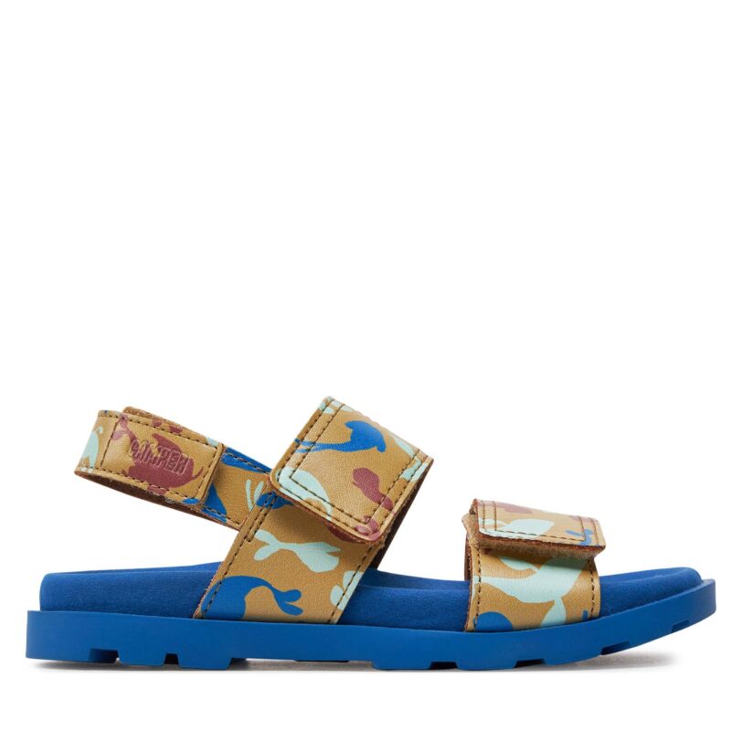 Сандали Camper Brutus Sandal Kids K800598-003 Кафяв цвят на ниска цена