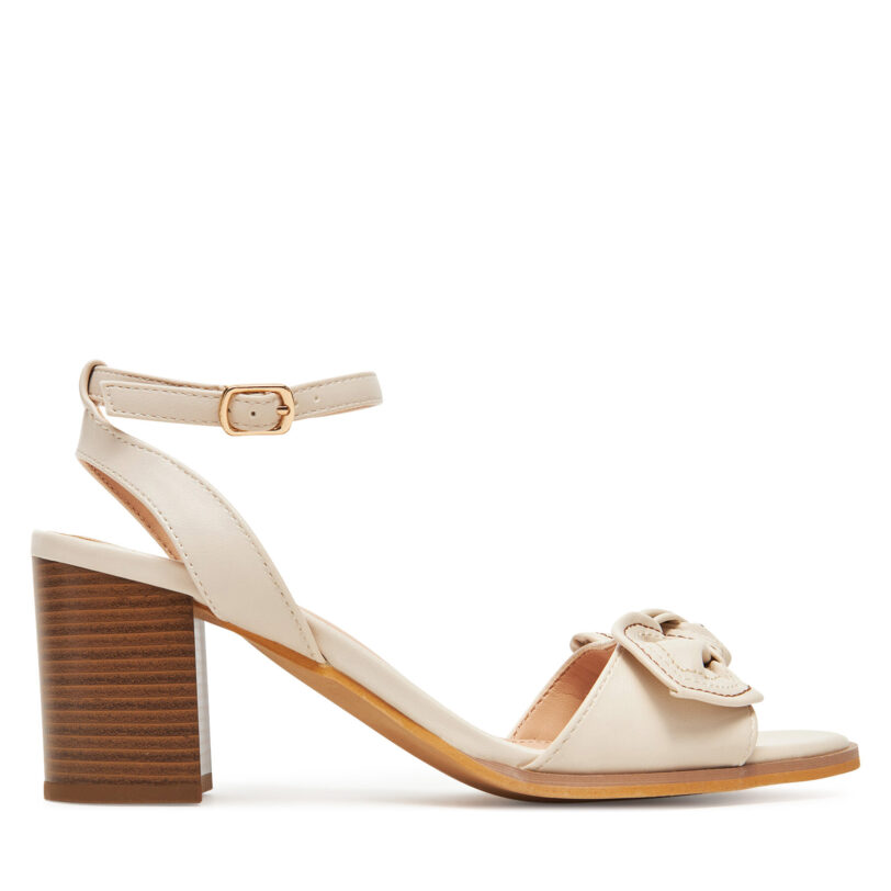 Сандали Clara Barson WS24053-01 Екрю цвят на ниска цена