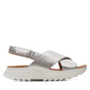 Сандали Clarks DashLite Wish 26171951 Сребрист цвят на ниска цена