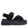 Сандали Clarks Evamar Wish 26181199 Черен цвят на ниска цена