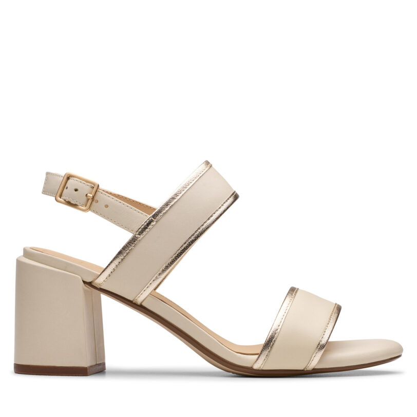 Сандали Clarks Ezoria Sling 26181301 Бежов цвят на ниска цена