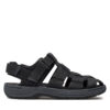 Сандали Clarks Saltway Cove 26176899 Черен цвят на ниска цена