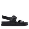 Сандали Clarks Torford Strap 26180896 Черен цвят на ниска цена