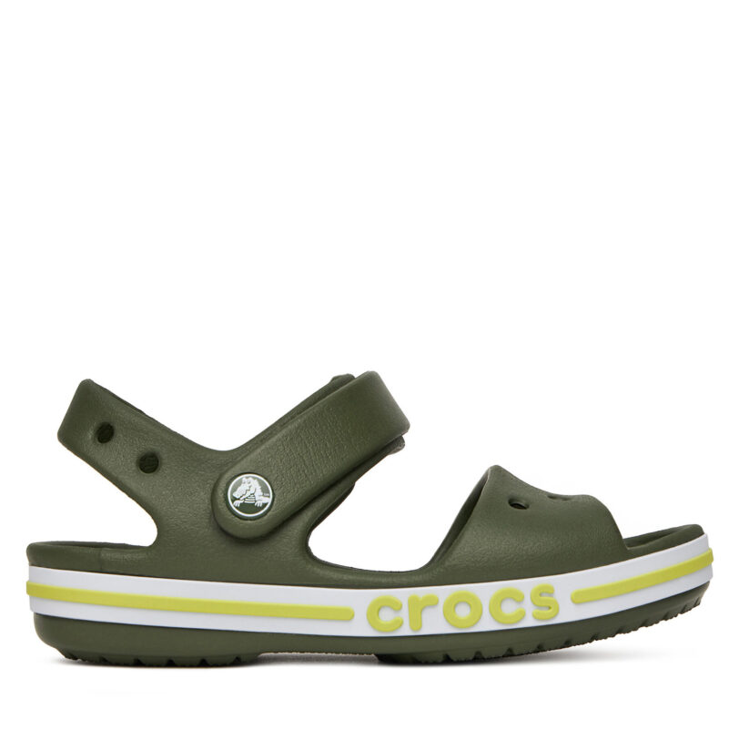 Сандали Crocs BAYABAND SANDAL K 211054-309 Зелен цвят на ниска цена