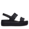Сандали Crocs Brooklyn Woven Upper LW 209977 Черен цвят на ниска цена