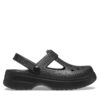 Сандали Crocs Classic Mary Jane Clog K 210615 Черен цвят на ниска цена