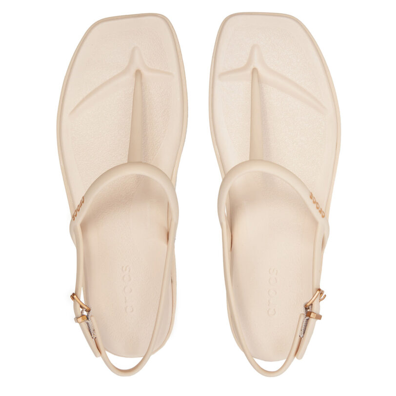 Сандали Crocs Miami Thong Sandal 209793 Бежов цвят на ниска цена