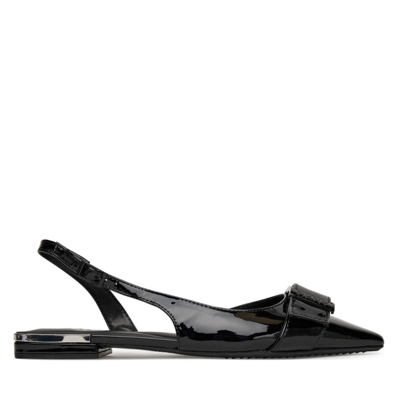 Сандали DKNY Clemma K1563744 Черен цвят на ниска цена