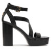 Сандали DKNY Ilisa K1447608 Черен цвят на ниска цена
