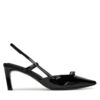 Сандали DKNY K1568500 Черен цвят на ниска цена