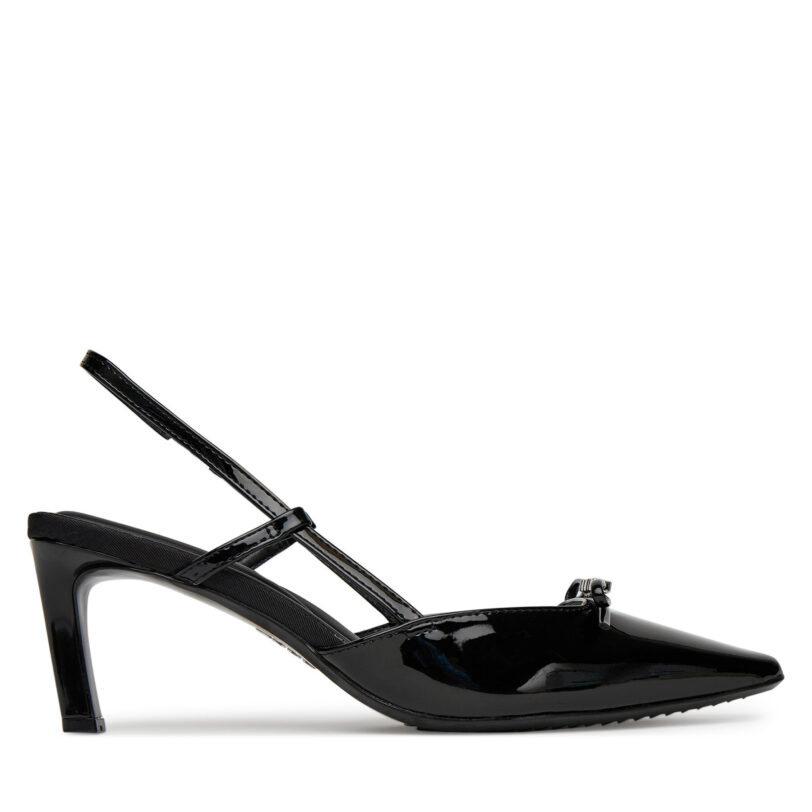 Сандали DKNY K1568500 Черен цвят на ниска цена
