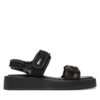 Сандали DKNY Owyn K1514238 Черен цвят на ниска цена