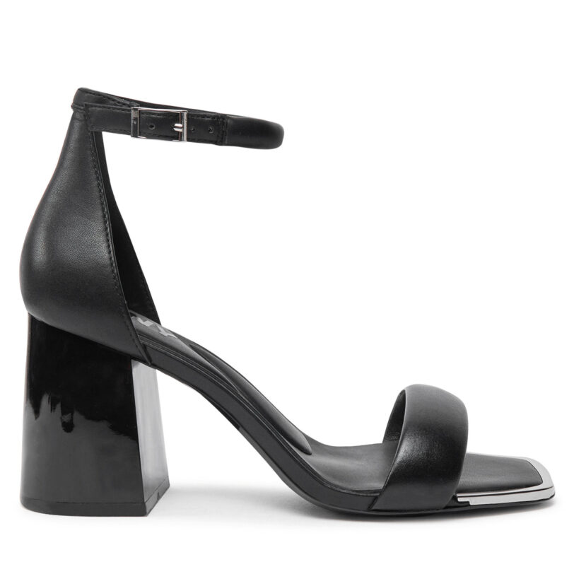 Сандали DKNY Scarla K3407532 Черен цвят на ниска цена