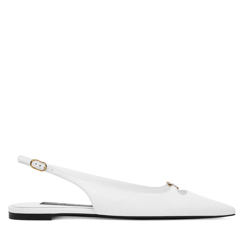 Сандали Dolce&Gabbana CG0795 A1953 Бял цвят на ниска цена