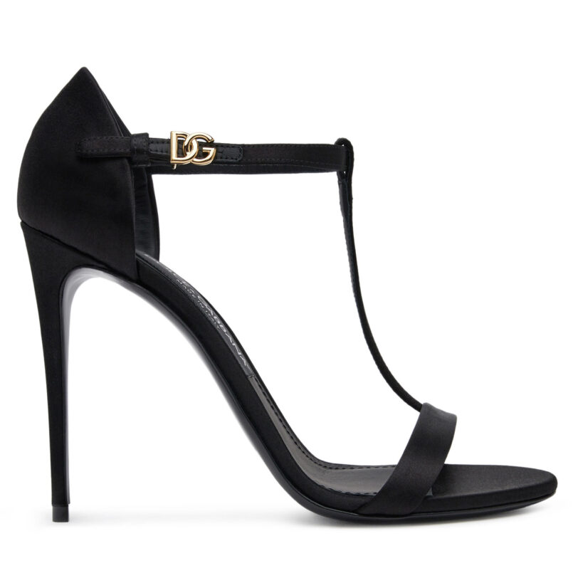 Сандали Dolce&Gabbana CR1766 A7630 Черен цвят на ниска цена