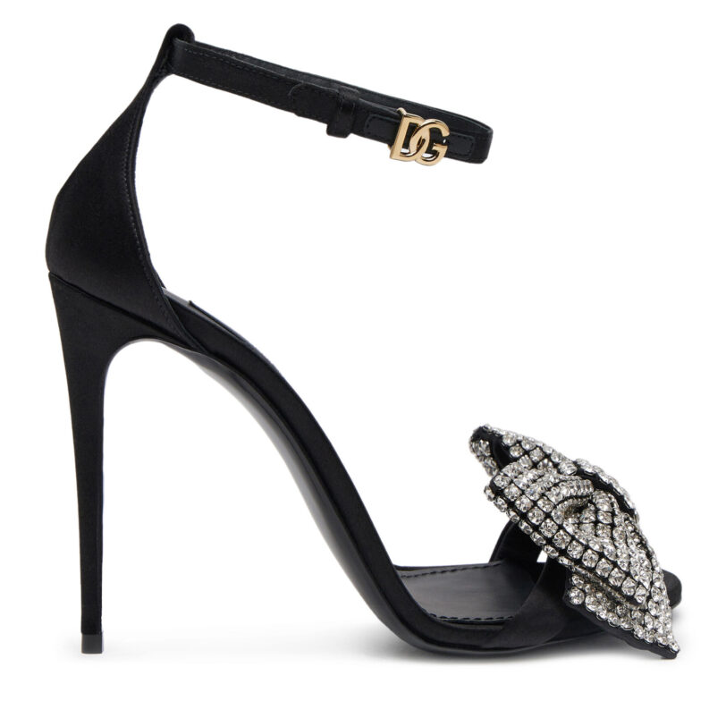 Сандали Dolce&Gabbana CR1793 A9S43 Черен цвят на ниска цена