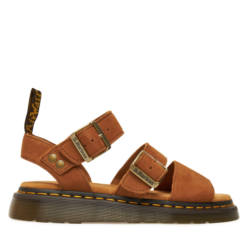 Сандали Dr. Martens Gryphin DM40625200 Кафяв цвят на ниска цена
