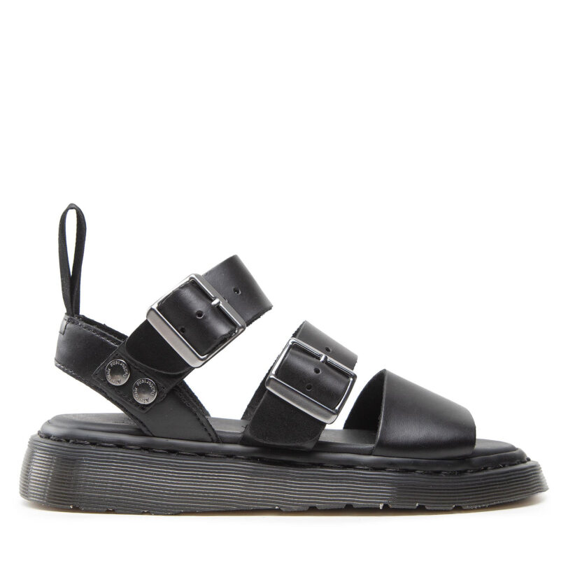 Сандали Dr. Martens Gryphon 15695001 Черен цвят на ниска цена