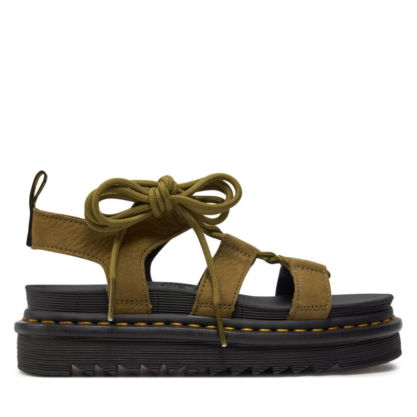 Сандали Dr. Martens Nartilla 31738357 Каки цвят на ниска цена