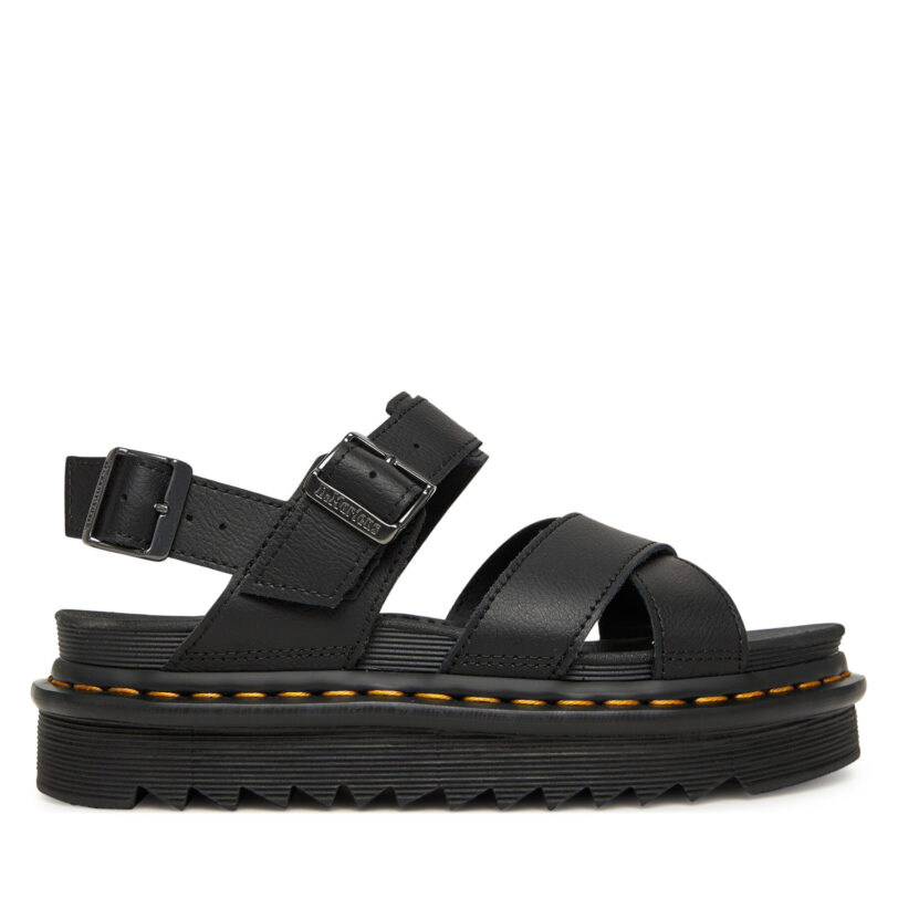 Сандали Dr. Martens Voss II DM31558001 Черен цвят на ниска цена