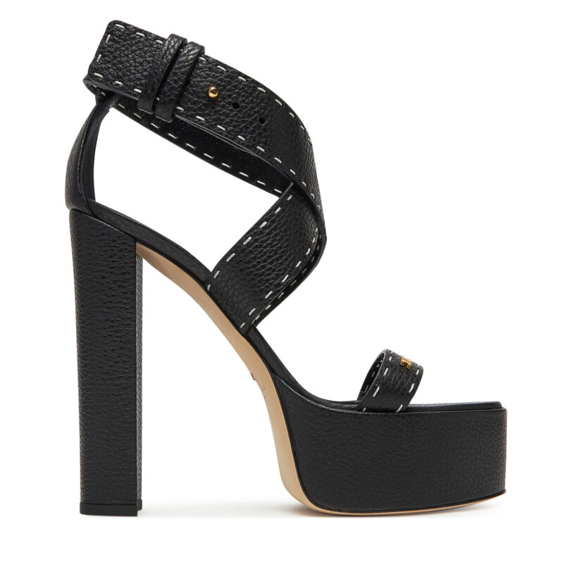 Сандали Elisabetta Franchi SA-08L-52E2-V580 Черен цвят на ниска цена