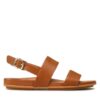 Сандали FitFlop GRACIE EB1-592 Кафяв цвят на ниска цена