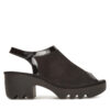 Сандали Fly London Teiffly P501577000 Черен цвят на ниска цена