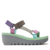 Сандали Fly London Yefafly P144726011 Сив цвят на ниска цена