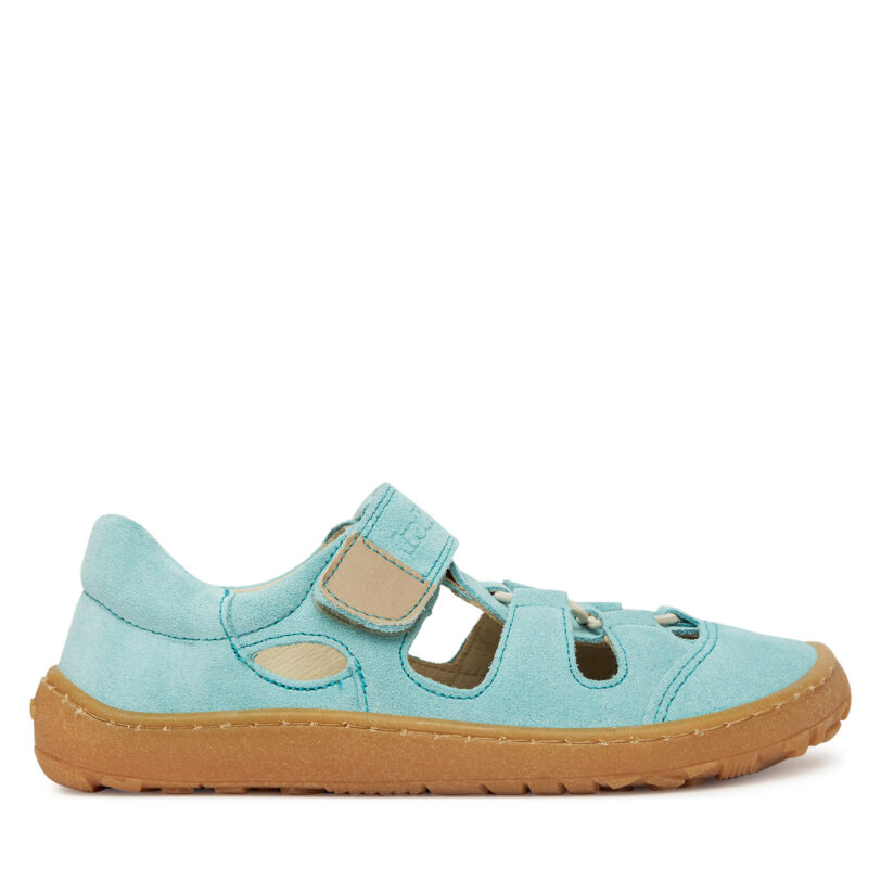 Сандали Froddo Barefoot Elastic Sandal G3150262-11 D Зелен цвят на ниска цена