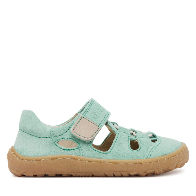 Сандали Froddo Barefoot Elastic Sandal G3150262-11 S Зелен цвят на ниска цена