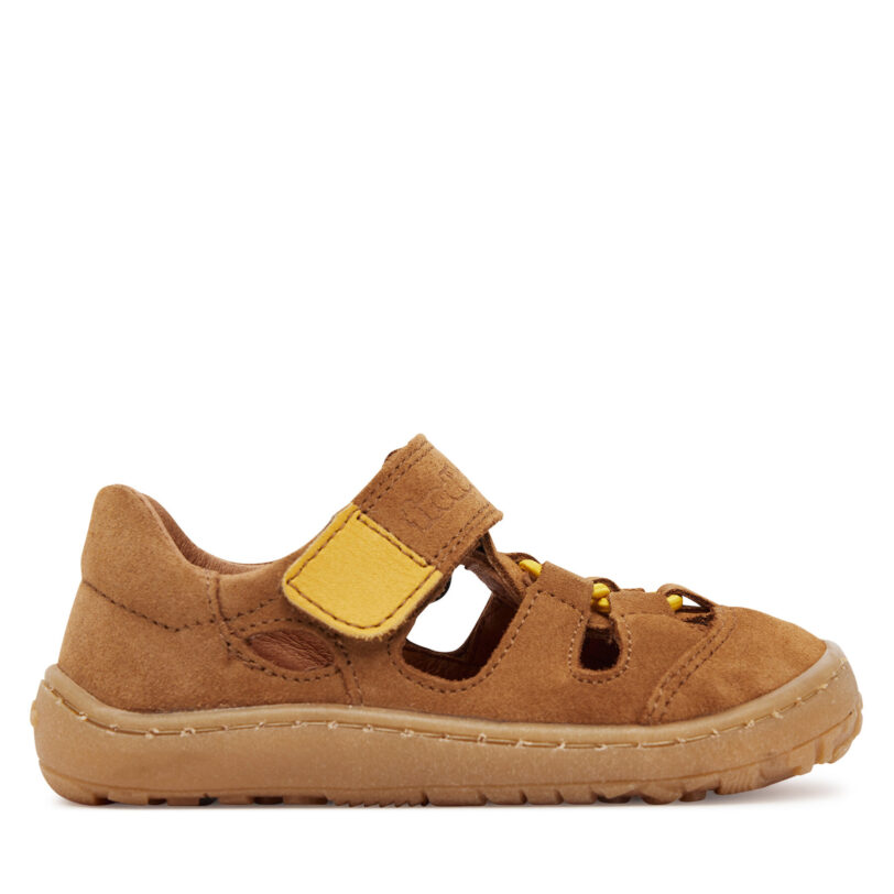 Сандали Froddo Barefoot Elastic Sandal G3150262-3 M Кафяв цвят на ниска цена