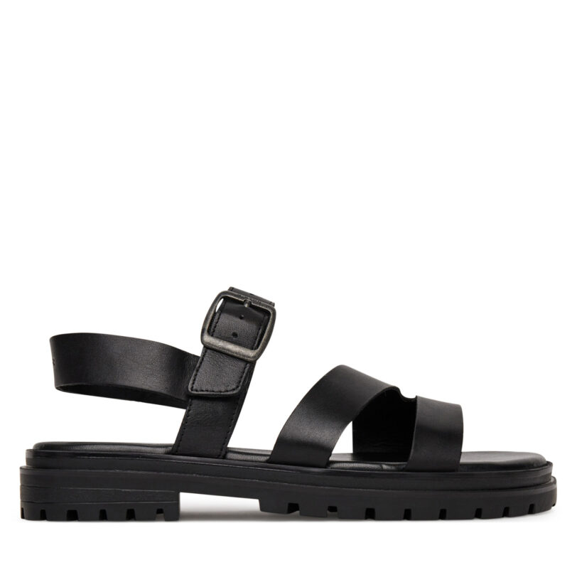 Сандали G-Star Raw WI34-23568-01 Черен цвят на ниска цена