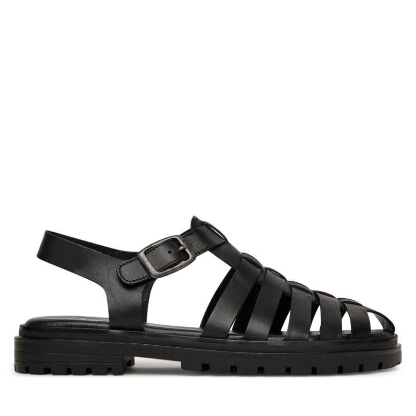 Сандали G-Star Raw WI34-23568-03 Черен цвят на ниска цена