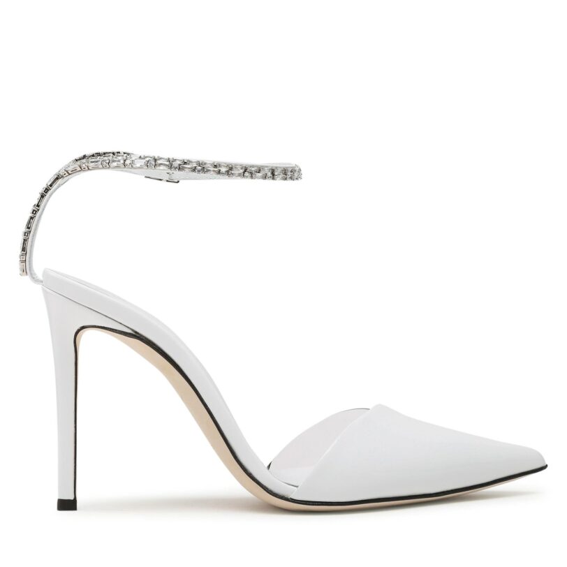 Сандали GIUSEPPE ZANOTTI I250002 Бял цвят на ниска цена