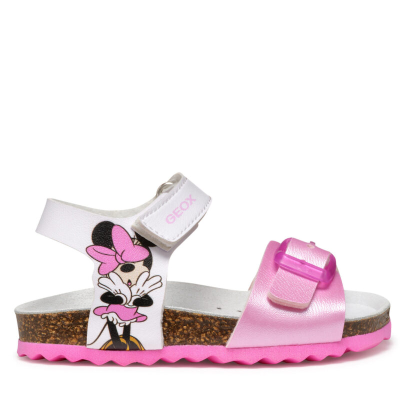 Сандали Geox B Sandal Chalki B552RC 054AJ C0406 M Бял цвят на ниска цена