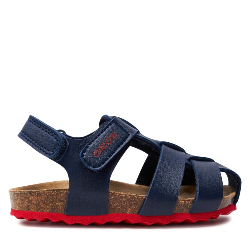 Сандали Geox B Sandal Chalki Boy B452QA 000BC C0735 M Тъмносин цвят на ниска цена