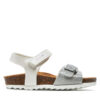 Сандали Geox B Sandal Chalki Girl B922RA 0NFKC C0007 S Бял цвят на ниска цена