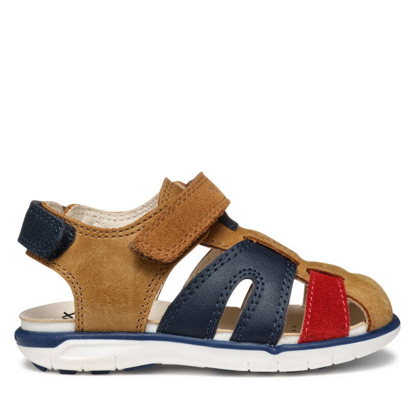 Сандали Geox B Sandal Delhi B354LA 0CL22 C6146 S Кафяв цвят на ниска цена