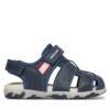 Сандали Geox B Sandal Flaffee Boy B4559B 08515 C4002 S Тъмносин цвят на ниска цена