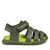 Сандали Geox B Sandal Fusbetto B556AA 000BC C3016 Зелен цвят на ниска цена