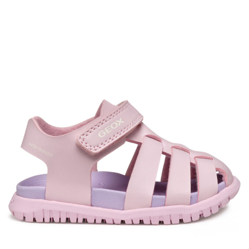 Сандали Geox B Sandal Fusbetto B556BA 000BC C8004 Розов цвят на ниска цена