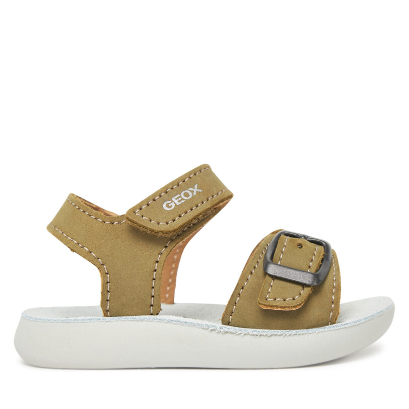 Сандали Geox B Sandal Lightfloppy B555SA 00032 C3012 Каки цвят на ниска цена